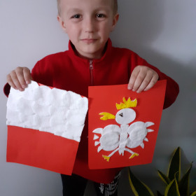 Flaga i Godło Krzysia